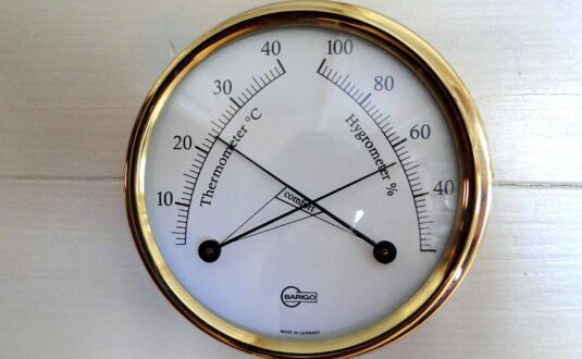 Hygrometer inomhus